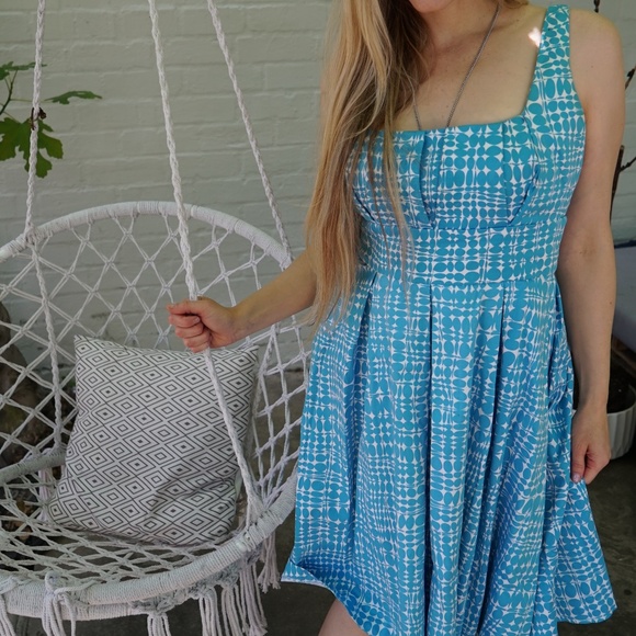 COLE HAAN Retro 70's style DRESS - Picture 1 of 7